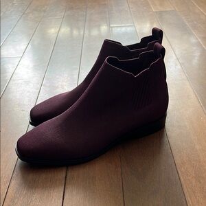 Women’s Burgundy Ankle Boots